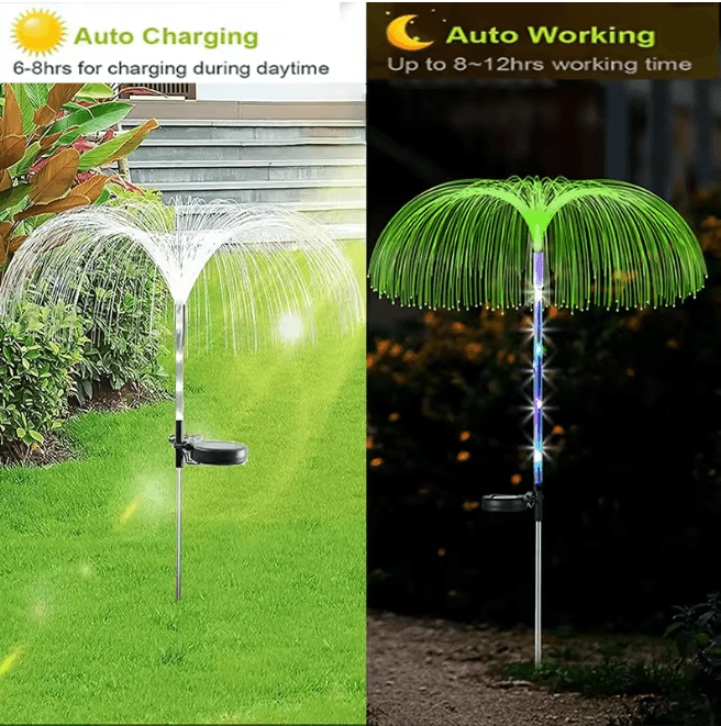 Solar Jellyfish Garden Light