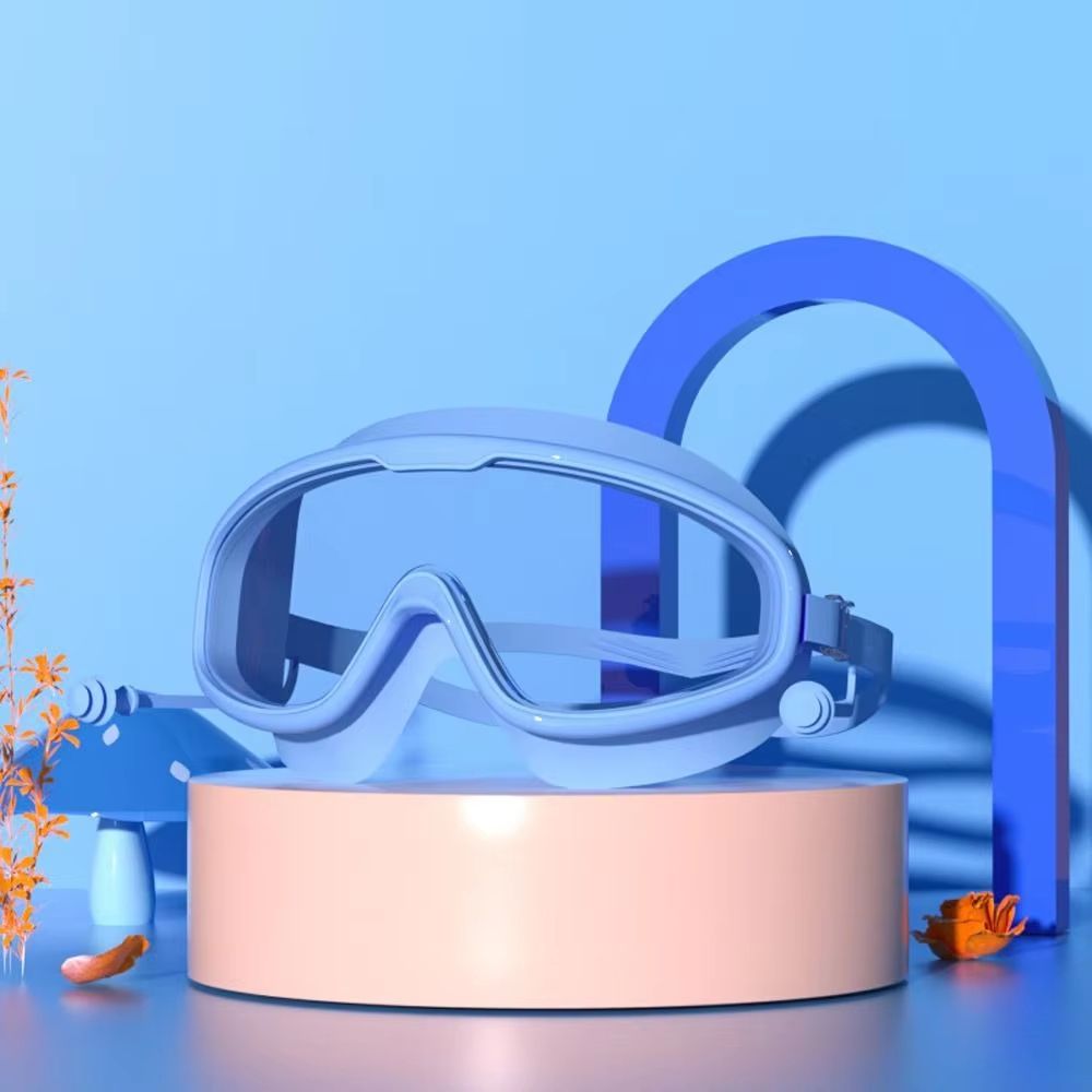Kids Anti-Fog No-Leak Swim Goggles Clear Pool and Beach Eyewear Ages 3-15