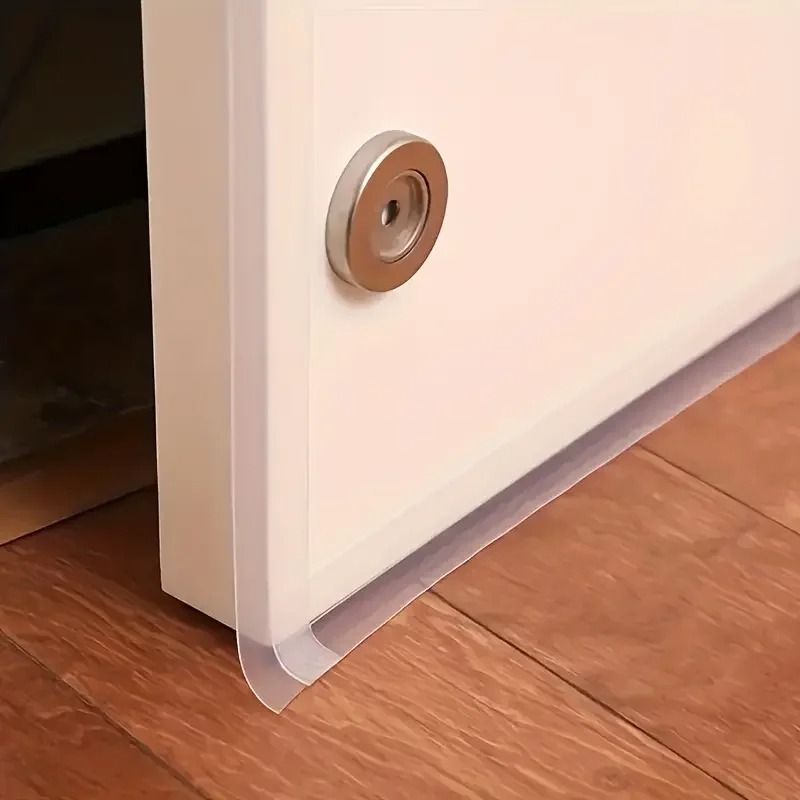 Door Bottom Sealing Strip – Silicone Self-Adhesive Weatherstripping
