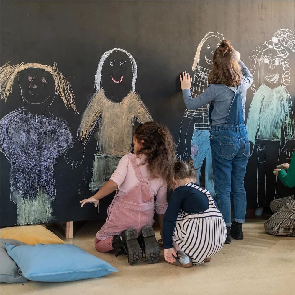 Peel & Stick Chalkboard Wall Sticker Roll for Kids & Home Creativity