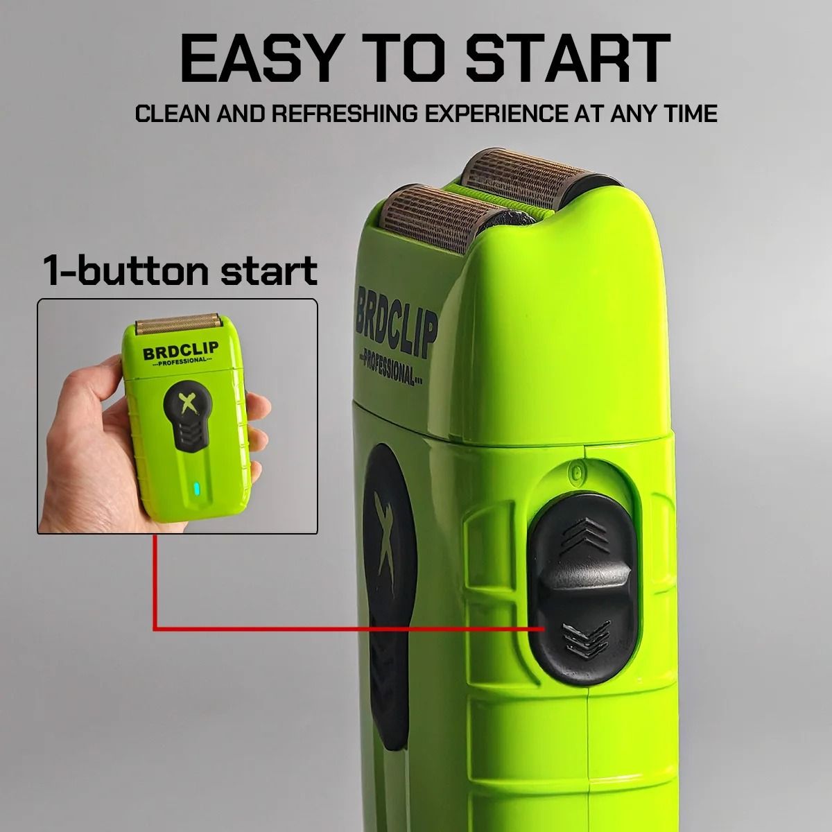 BRDCLIP FA1C FA1T FA1R Professional Hair Clipper and Shaver Set with Charging Base