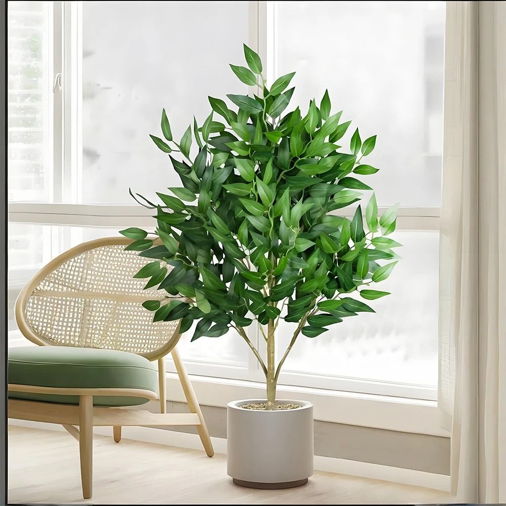 Tall Artificial Eucalyptus & Tropical Willow Foliage