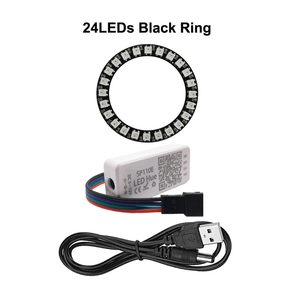 WS2812B Addressable RGB LED Pixel Ring Kit