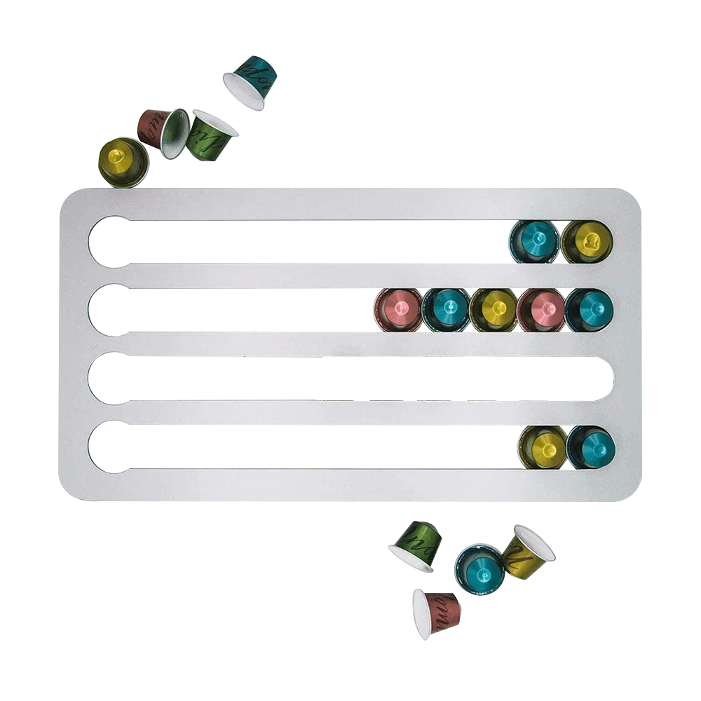 Nespresso Coffee Pod Holder Stand Rotatable Tower Rack for Easy Coffee Capsule Storage