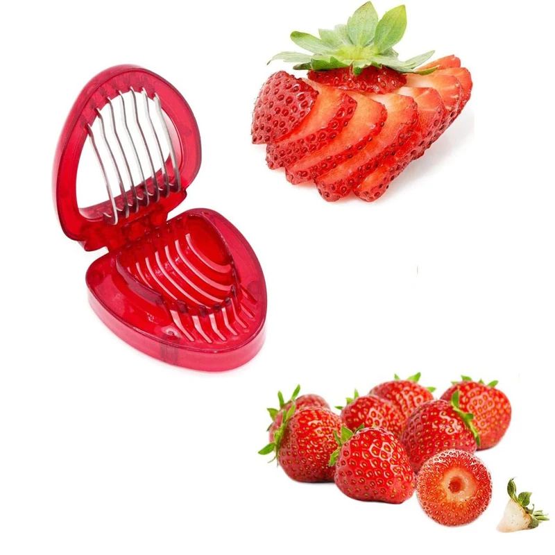 Stainless Steel Strawberry & Fruit Slicer
