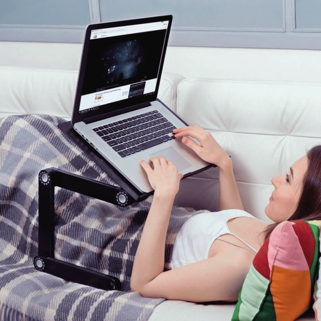 Ergonomic Adjustable Laptop Standing Desk