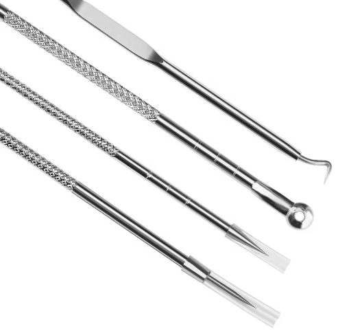 ClearPoint Ultra Fine Blackhead and Pimple Remover Tweezers Set