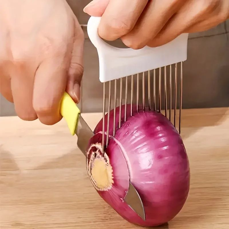 Stainless Steel Onion Holder Slicer