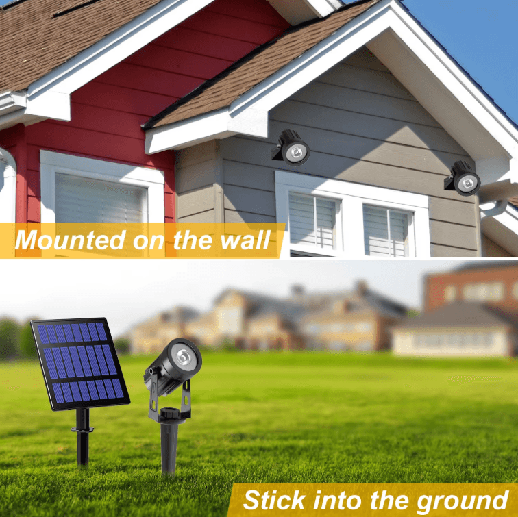Aluminum Solar Spotlight Outdoor – IP65 Waterproof Solar Landscape Garden Tree Light