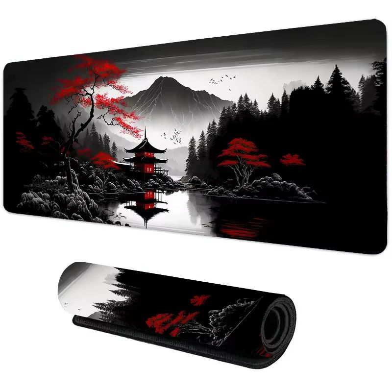 Moonlight Aura XXL Gaming Desk Mat - Large Mouse Pad with Non Slip Base