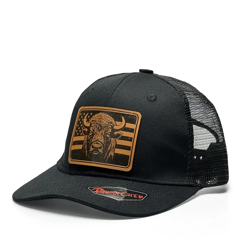 Designer Leather Baseball Cap Women Men, Luxury Snapback Sport Visor Hat, Trucker Sun Hat Gorras Hombre