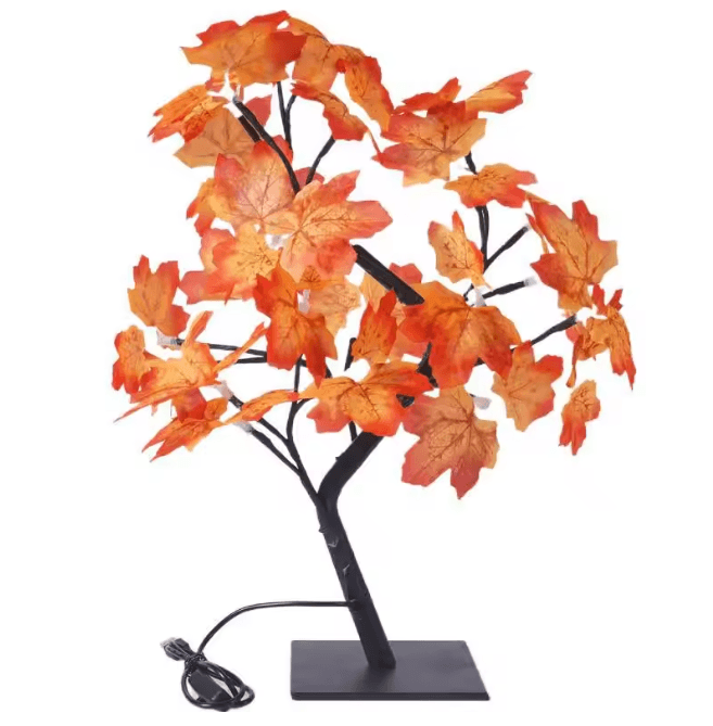 Cherry Blossom Bonsai LED Tree Night Light USB Touch Table Lamp