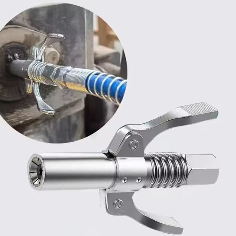 10,000 PSI Grease Gun Coupler Quick-Release NPT 1/8