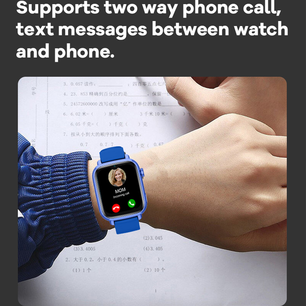 Kids Smartwatch GPS Video Call Tracker with SOS and APP Download