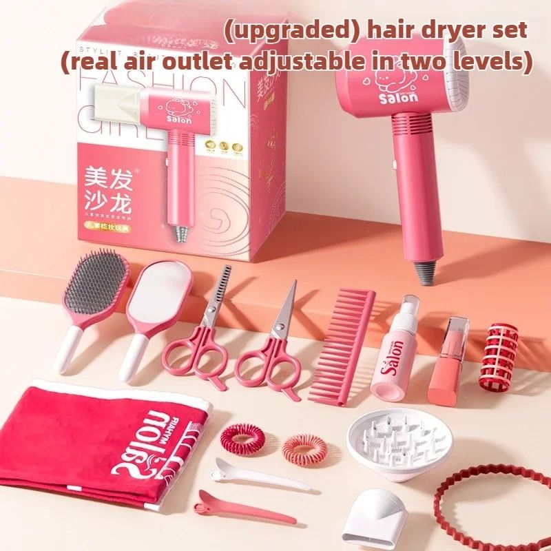 Girls Beauty Salon and Makeup Simulation Set – Ultimate Fashion Styling Playset