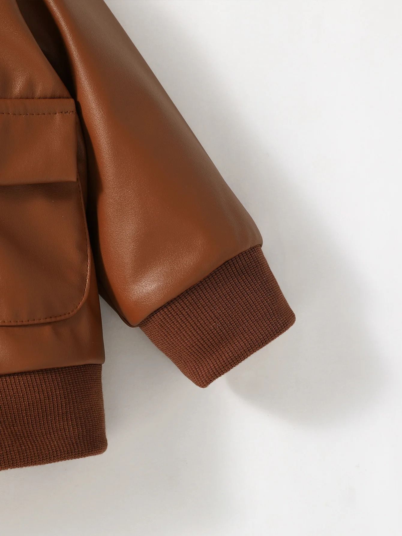 2024 Premium Baby Boys PU Leather Jacket - Fashion Fall/Winter Moto Outerwear