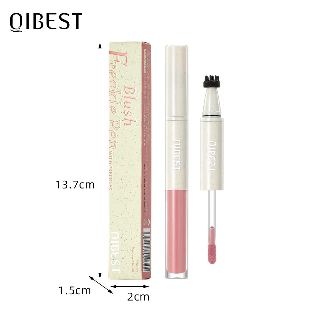 Double Ended Freckles Stamp Pen and Liquid Blush Makeup Stick