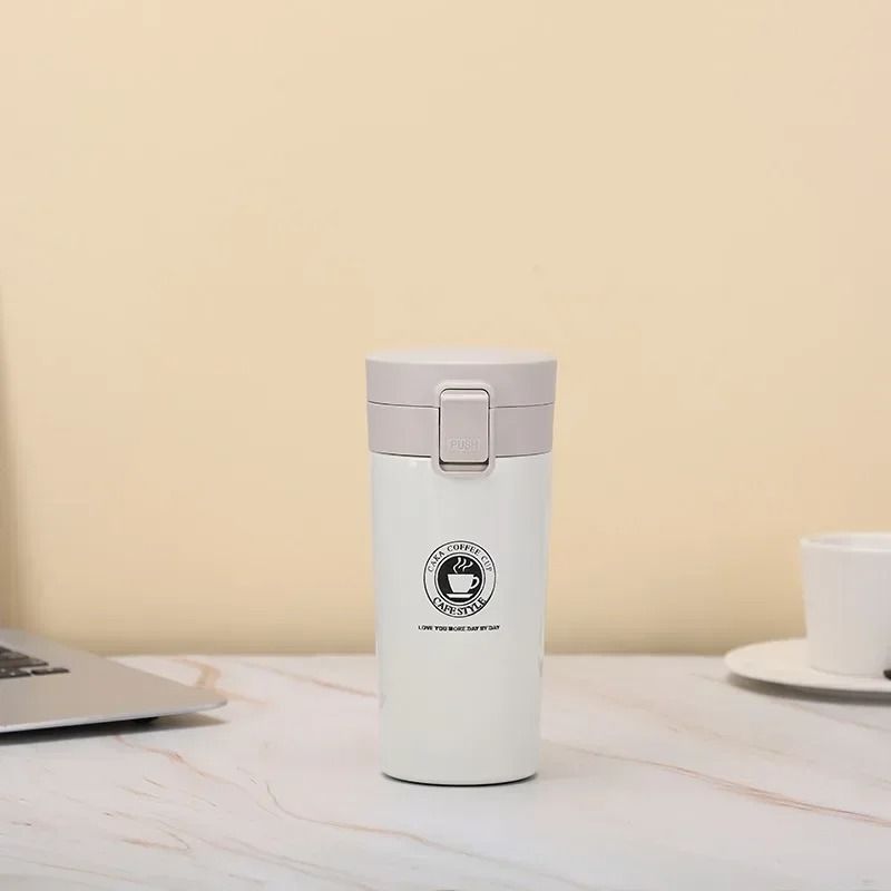 304 Stainless Steel Double Wall Vacuum Mug Leak Proof Thermal Flask