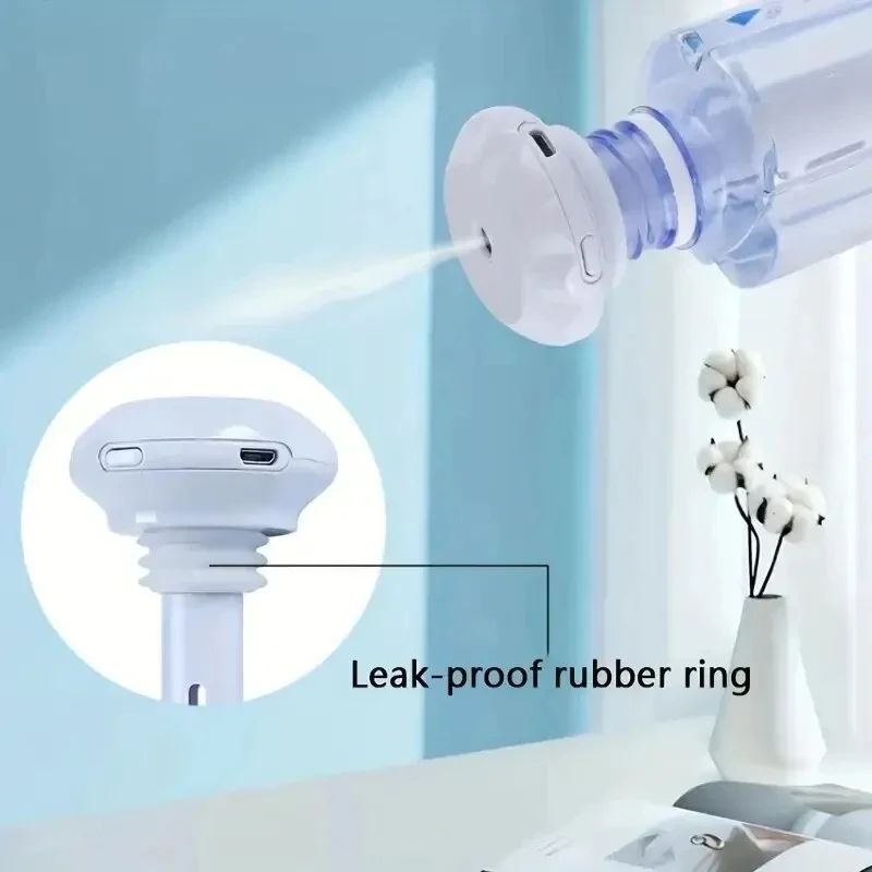 Super Quiet Portable Mist Humidifier Adjustable USB Air Moisturizer (No Bottle Needed)