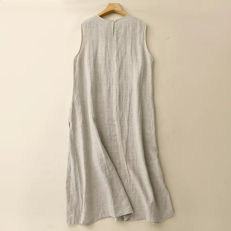 LinenEase Japanese-Inspired Cotton-Linen Sundress