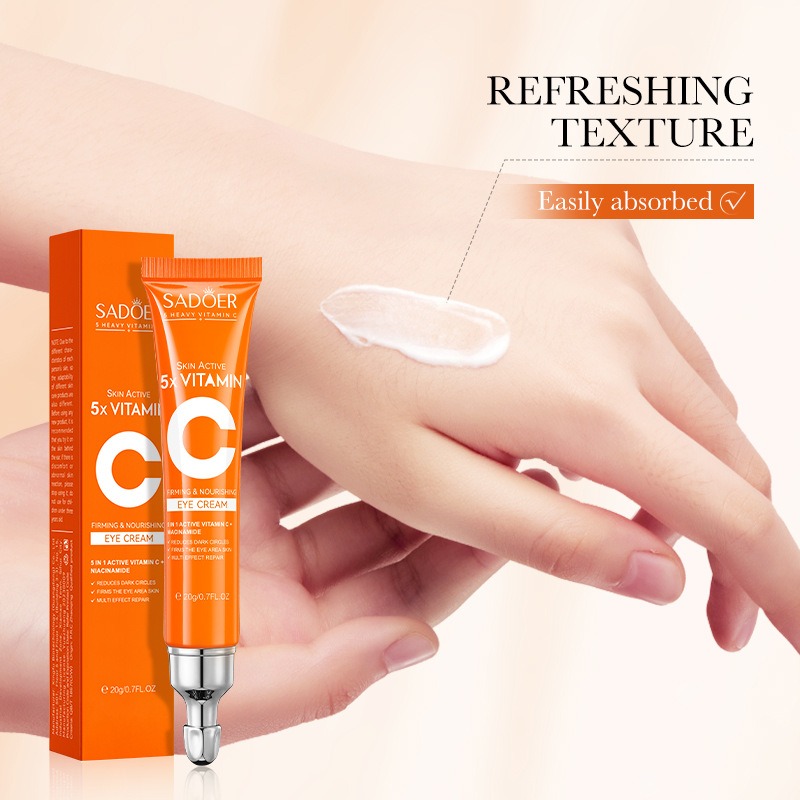 Fast-Acting Eye Cream for Wrinkles, Puffiness & Dark Circles, Anti-Wrinkle Firming Eye Gel