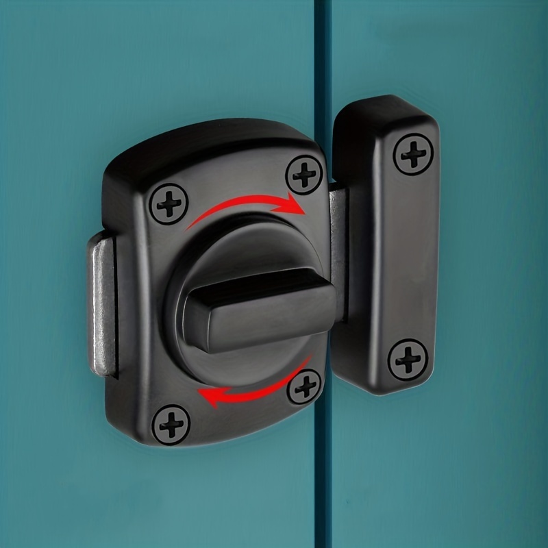 Double Sided Gate Hardware, Safety Lock Gate Latch Slide Bolt