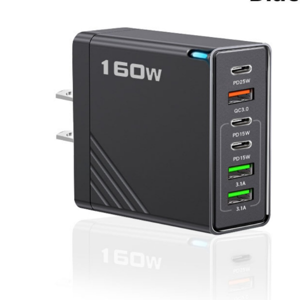 Fast Charging Phone Charger Adapter, Multi Ports USB Type C Charger, Universal Wall Charger