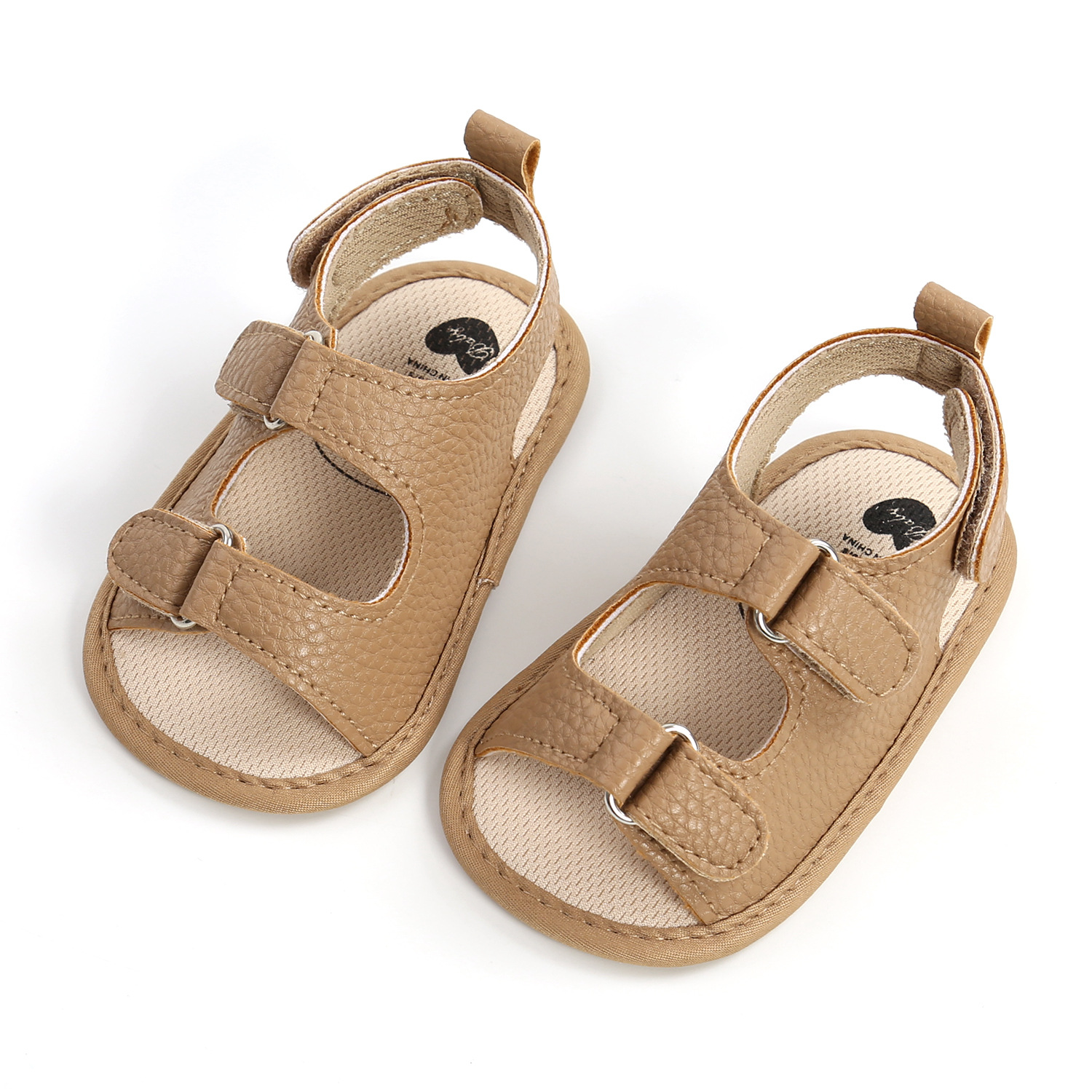 PU Soft Bottom New Baby Sandals Baby Shoes, Anti-Slip Baby Boy Girl Sandals First Walker Crib Shoes & Infant Moccasins