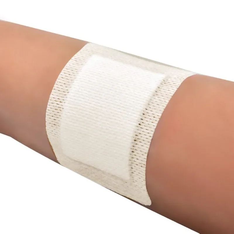 Large Hypoallergenic Medical Adhesive Wound Dressing – Breathable First Aid Bandage Pads (2.4 x 2.8 in)