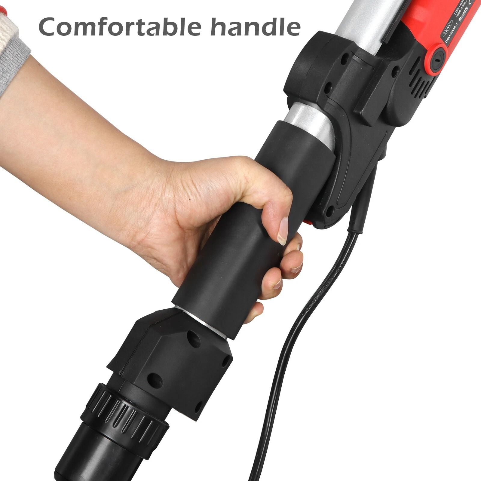 Heavy Duty Electric Drywall Sander with 6 Speed Control & Sanding Pads