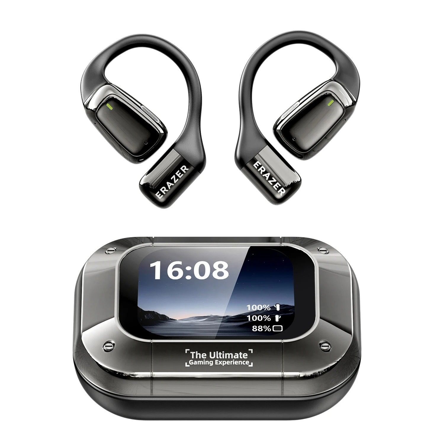 Bluetooth 5.4 Wireless Translation Earphones with LED Display