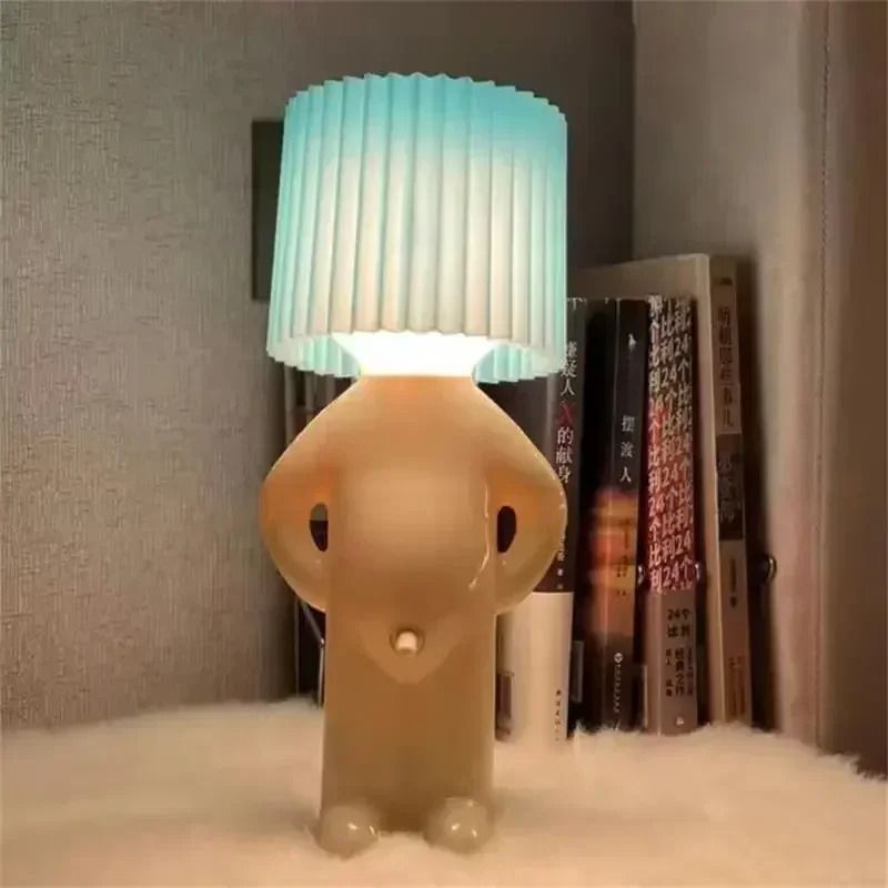 Creative Shy Man Plug In Night Light