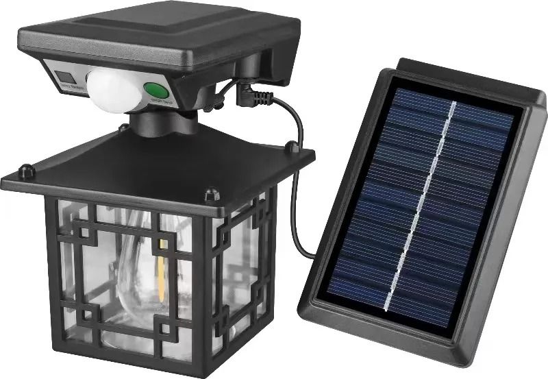 Retro Solar Motion Induction Wall Lamp