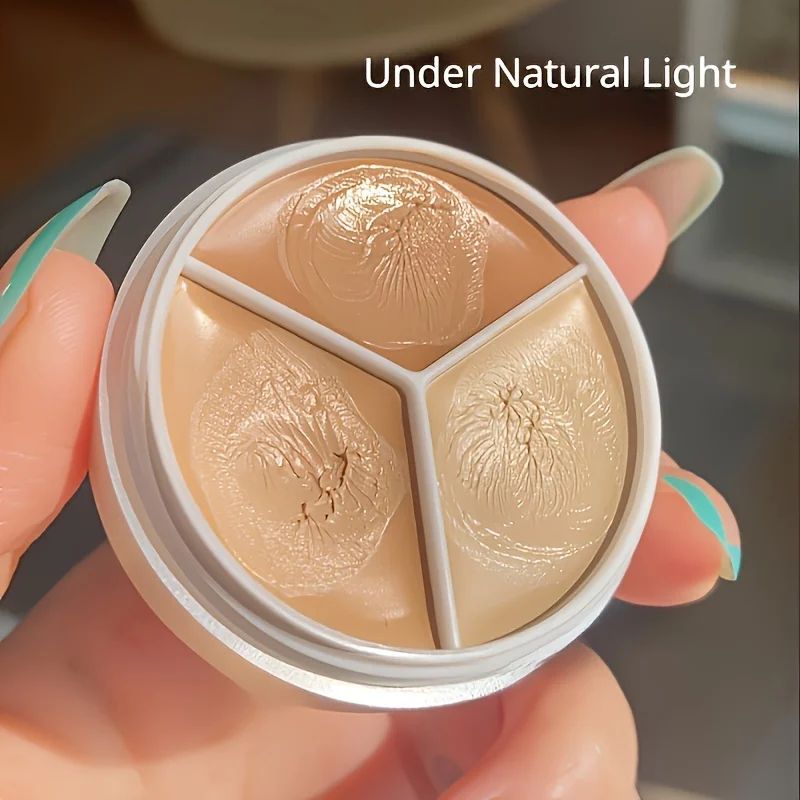 Waterproof Cream Concealer Palette – Full Coverage Spot & Dark Circle Corrector
