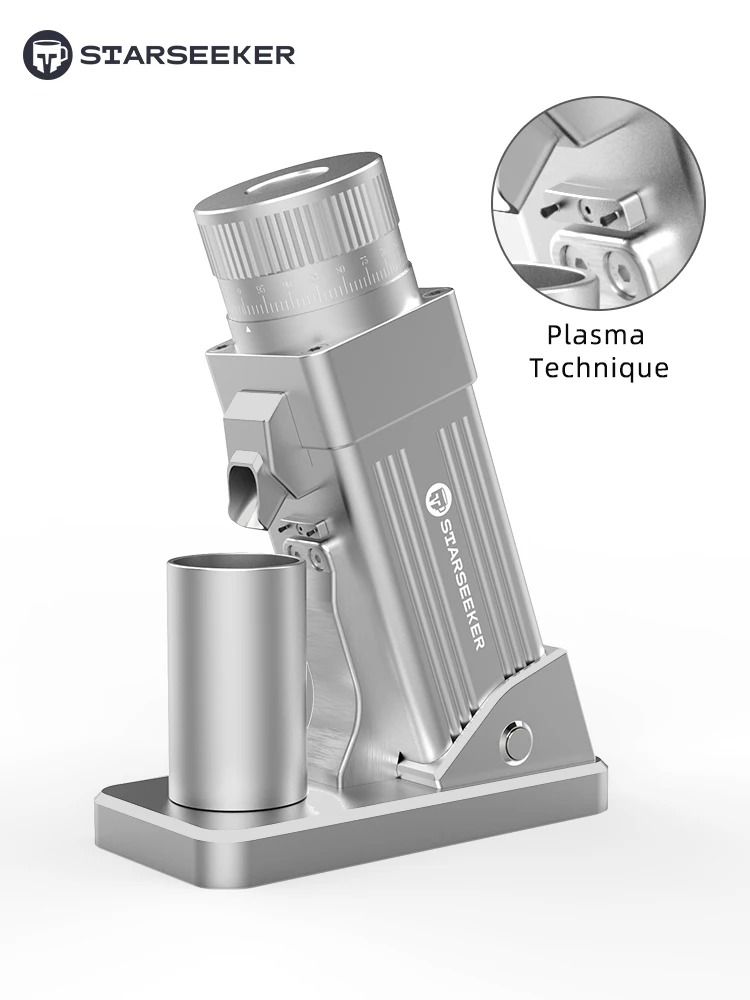 Electric Espresso Coffee Grinder with Stepless Fineness Adjustment and 55MM Burr
