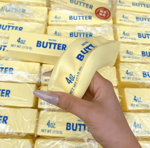 Butter Stick Slow-Rising Squishy Toy – Fun Stress Relief Fidget