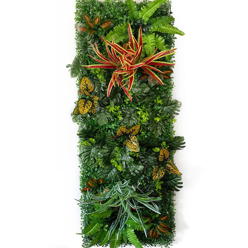 Artificial Plant Wall Panel Greenery Backdrop Decorative Fence Panel
