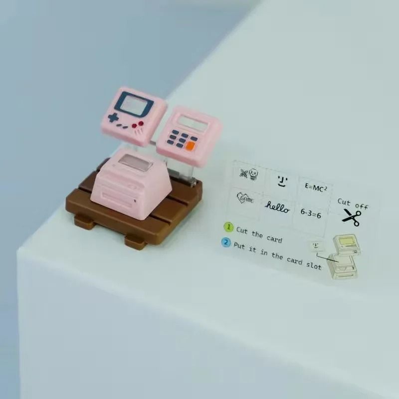 K-04 Creative Retro Keycap Set – 3-in-1 Game Console Series – High-Yield Peripheral Interaction Hub