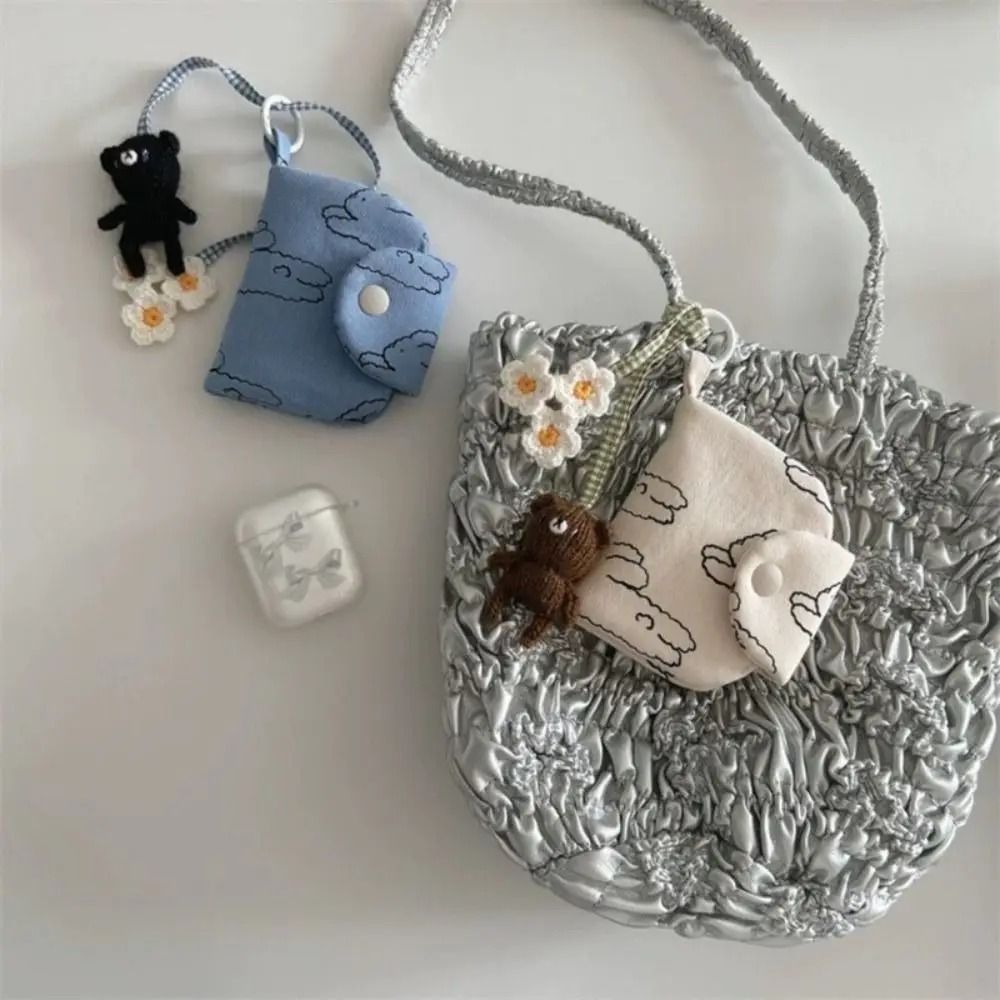 Floral Blossom Mini Wallet – Cute Korean Fashion Coin & Card Purse