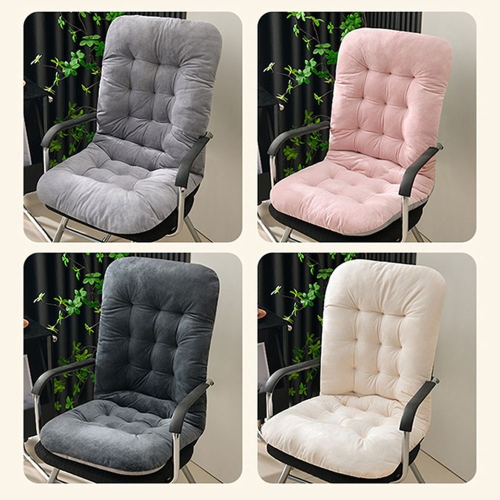 Soft Cotton Chair Cushion for Outdoor Seating Washable Seat Pad for Hammock and Dining Chairs