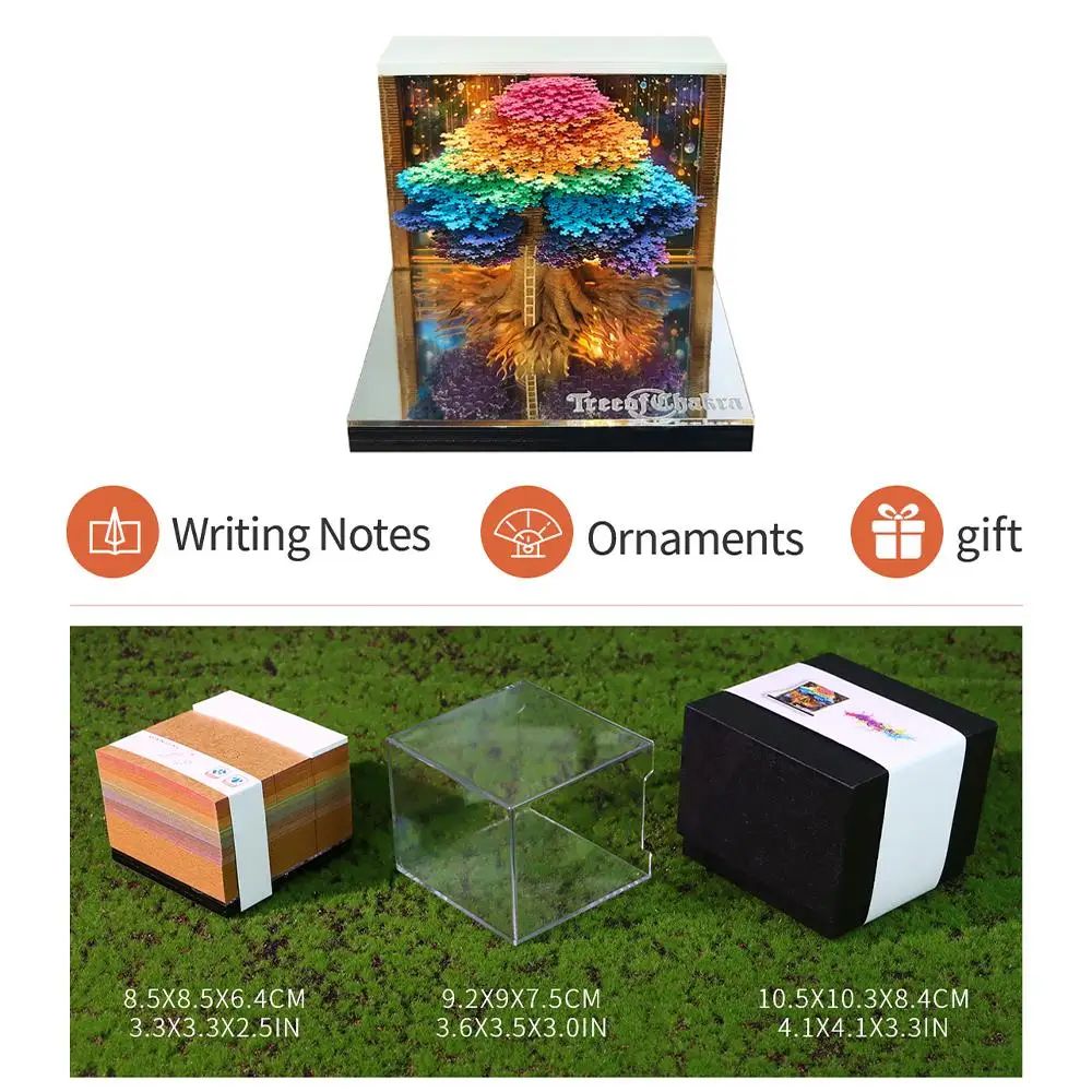 2026 Tear Away 3D Paper Calendar Tree