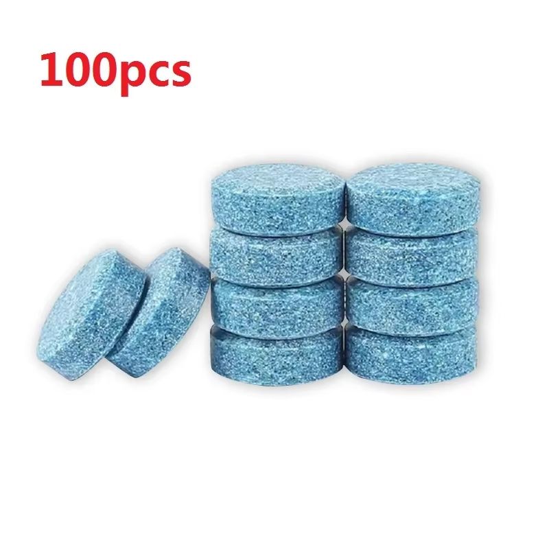 Effervescent Windshield Washer Fluid Tablets – Concentrated Car & Glass Cleaning Tablets