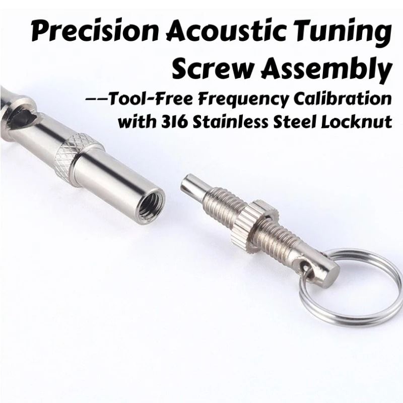 Professional Ultrasonic Stainless Steel Dog Training Whistle