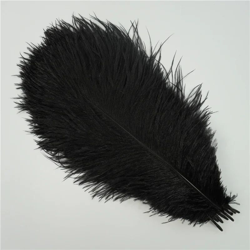 10-Pack Colored Ostrich Feathers for Crafts & Wedding Centerpieces (6–20in)
