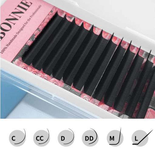 Abonnie Super Soft Blooming Lash Extensions – Easy Fan Mega Volume (8–25mm)
