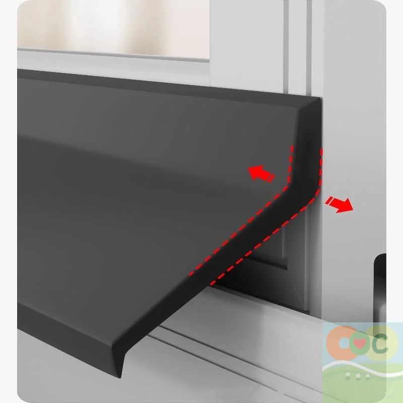 50cm Window Water Blocking Bar Weatherstrip Rain and Windproof Seal