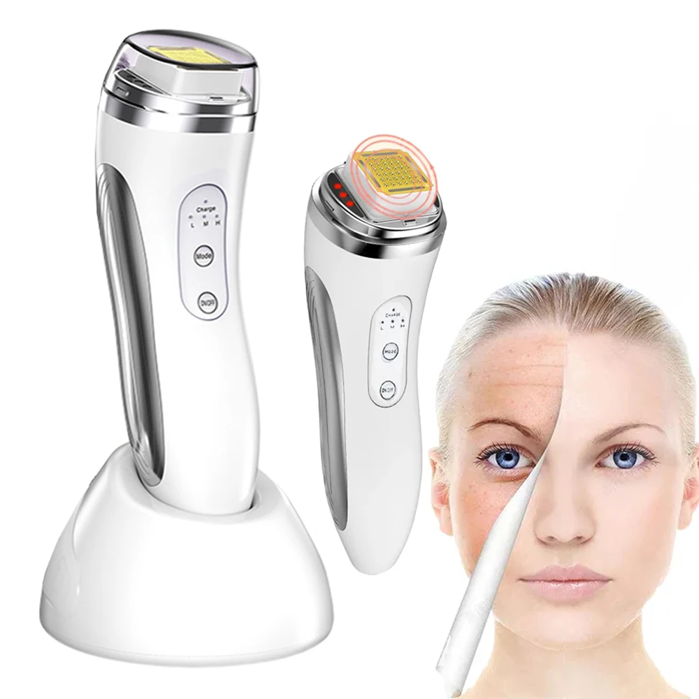 RF Radio Frequency Dot Matrix Face Lifting Massager, Skin Tightening & Wrinkle Remover Facial Machine, Home Anti-Aging