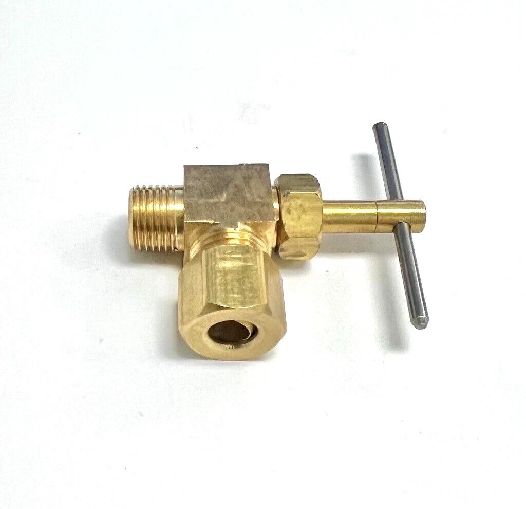 Jones Stephens Lead Free Compression Valve MIP Angle Needle Valves