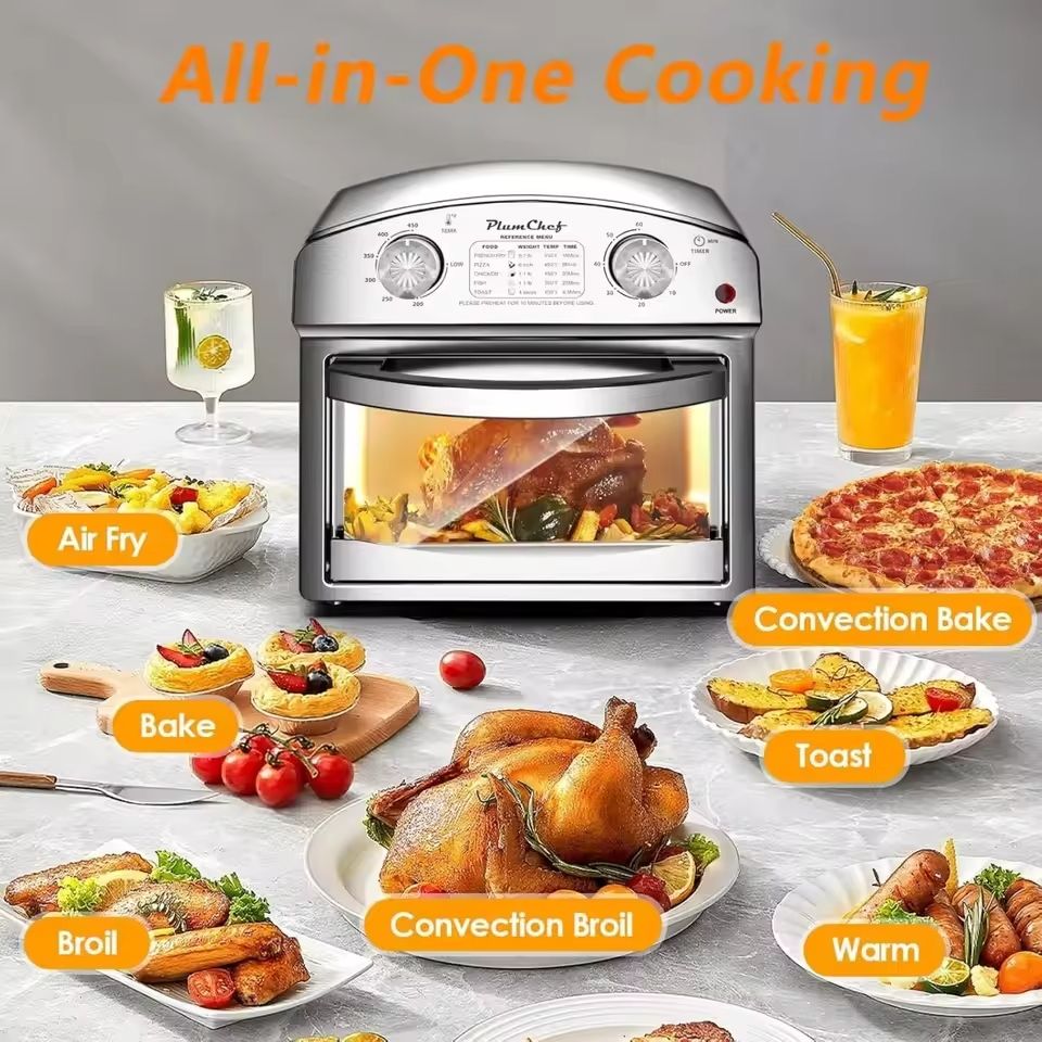 13QT Multifunctional Air Fryer Convection Oven – Large Capacity Digital Toaster Oven