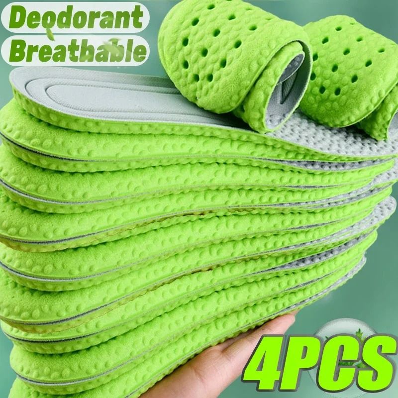 Soft Memory Foam Sport Insoles Breathable Orthopedic Shoe Pads for Men and Women